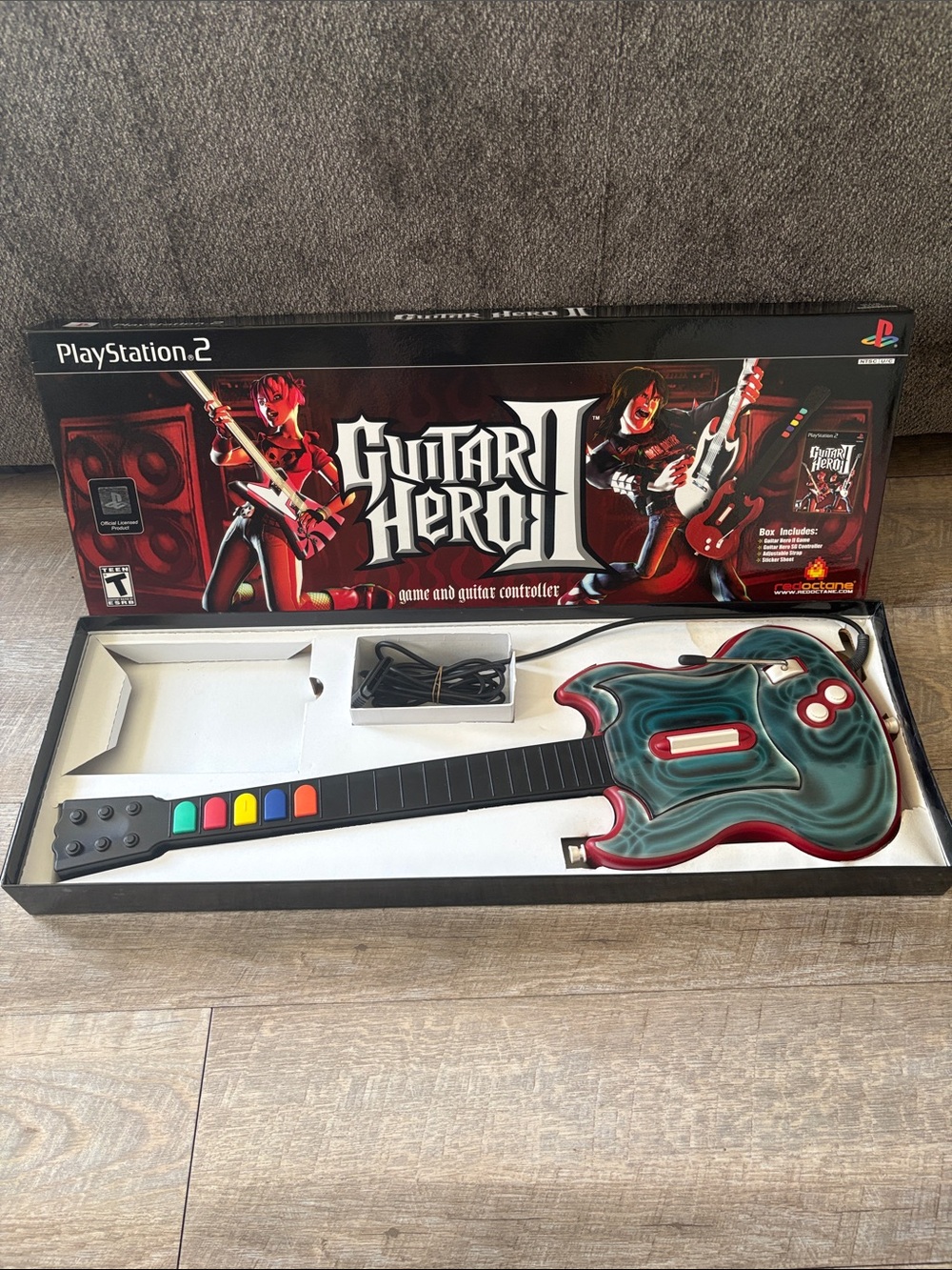 PlayStation2 Guitar Hero II Electric Guitar Controller